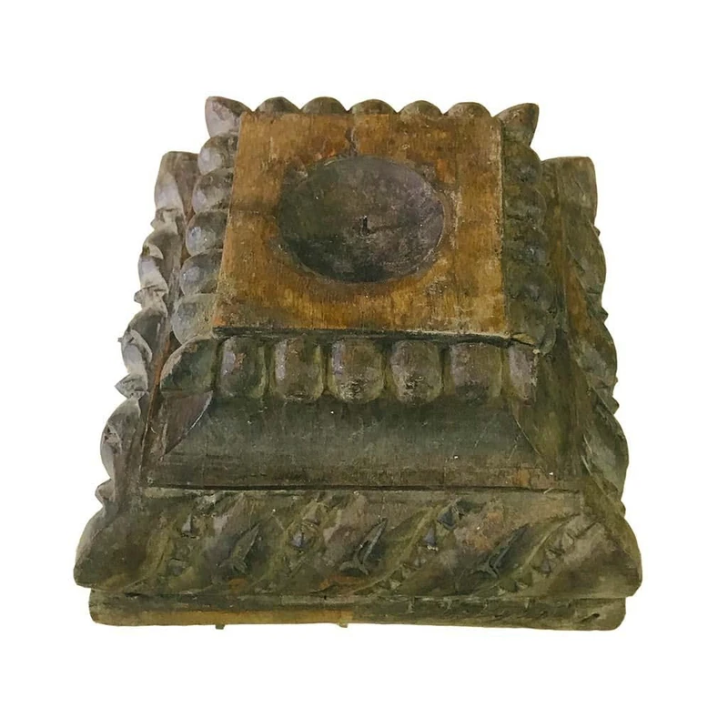 De Madera Acabado Artesanal Candelabra