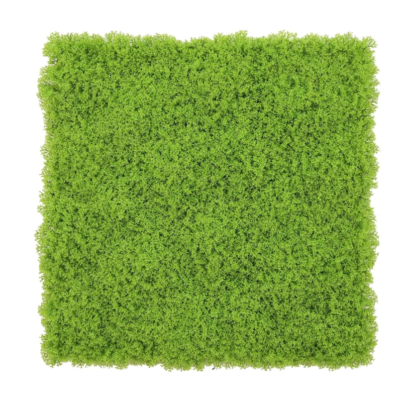 Well Home Artificial Vertical Garden, Hedge Panel 100 x 100 cm, for Indoor and Outdoor Decoration – in Green Lush and Realistic
