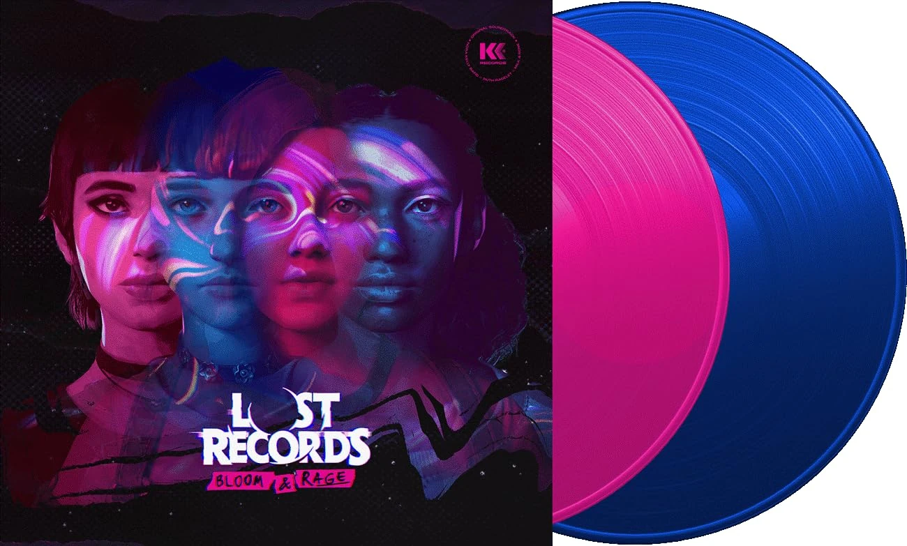 LOST RECORDS: BLOOM & RAGE (ORIGINAL GAME SOUNDTRACK) (TRANSPARENT PINK + BLUE VINYL) [VINYL]