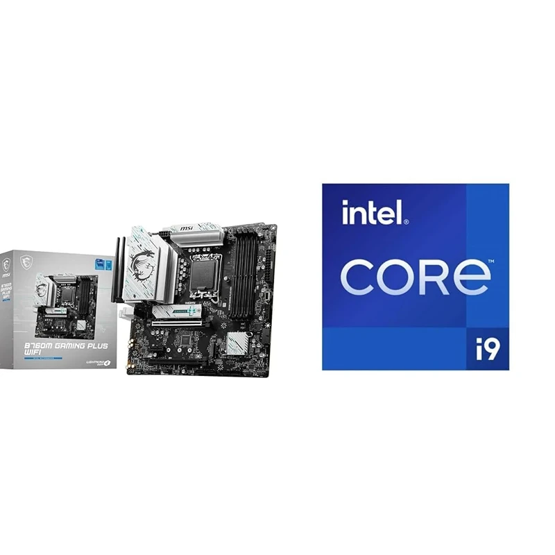 MSI B760M GAMING PLUS WIFI Motherboard + Intel® Core™ i9-14900KF Desktop Processor 24 cores