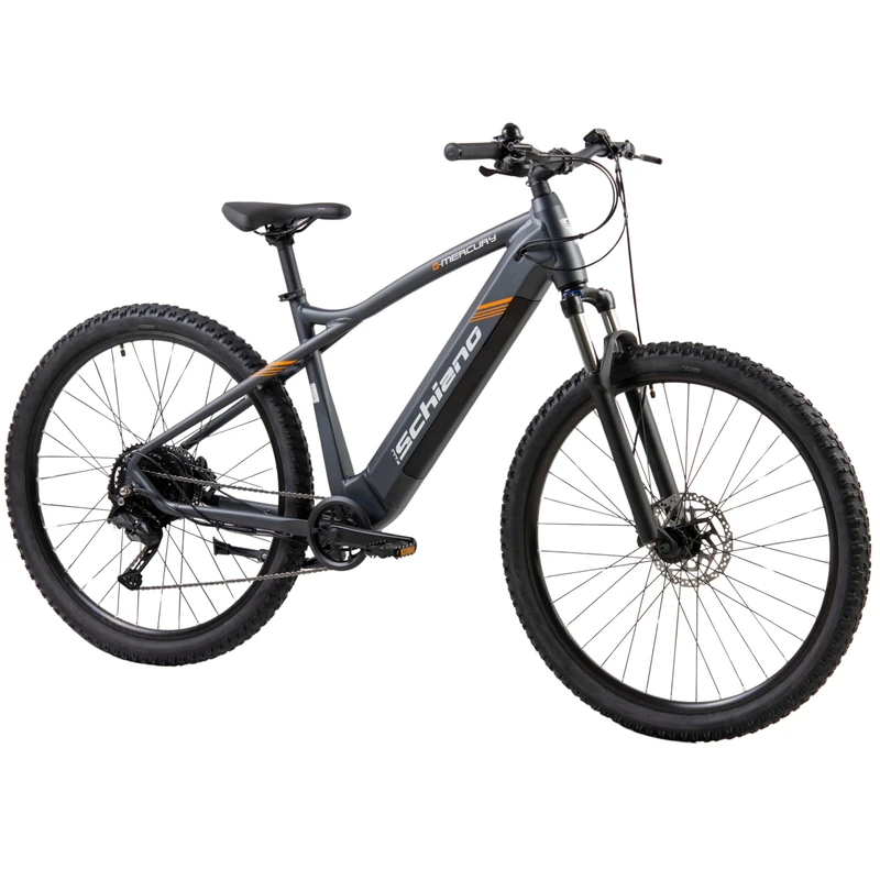 F.lli Schiano E-Mercury, Electric Bike for Adults, 29", Mountain Bike, 36V 15Ah Removable Battery, 250W Motor, 55Nm, Black