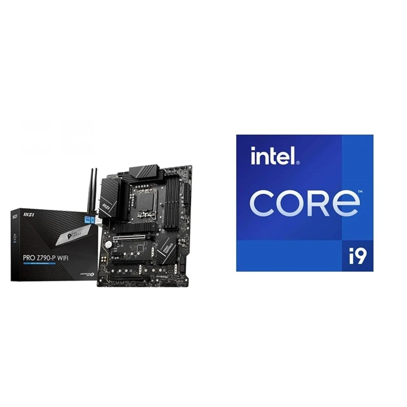 MSI PRO Z790-P WIFI Motherboard + Intel® Core™ i9-14900KF Desktop Processor 24 cores