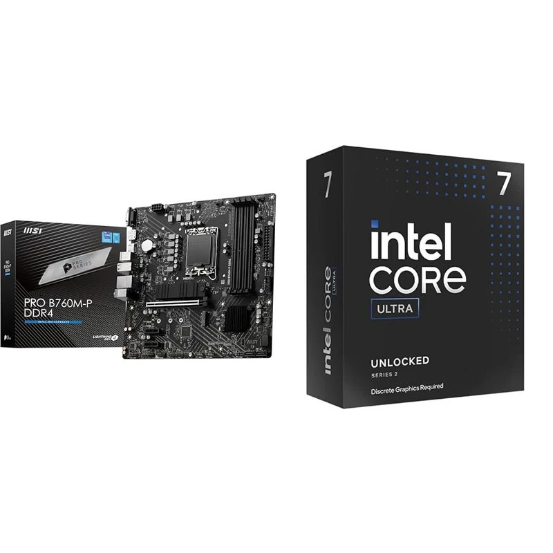 PRO B760M-P DDR4 + Core Ultra 7 265KF