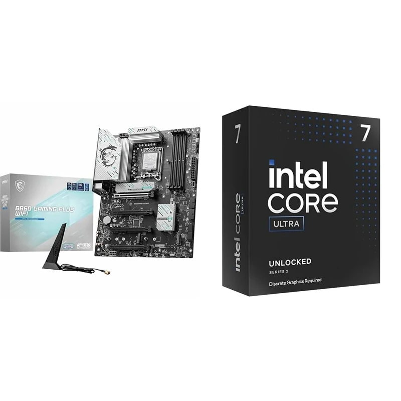 B860 GAMING PLUS WIFI + Core Ultra 7 265KF