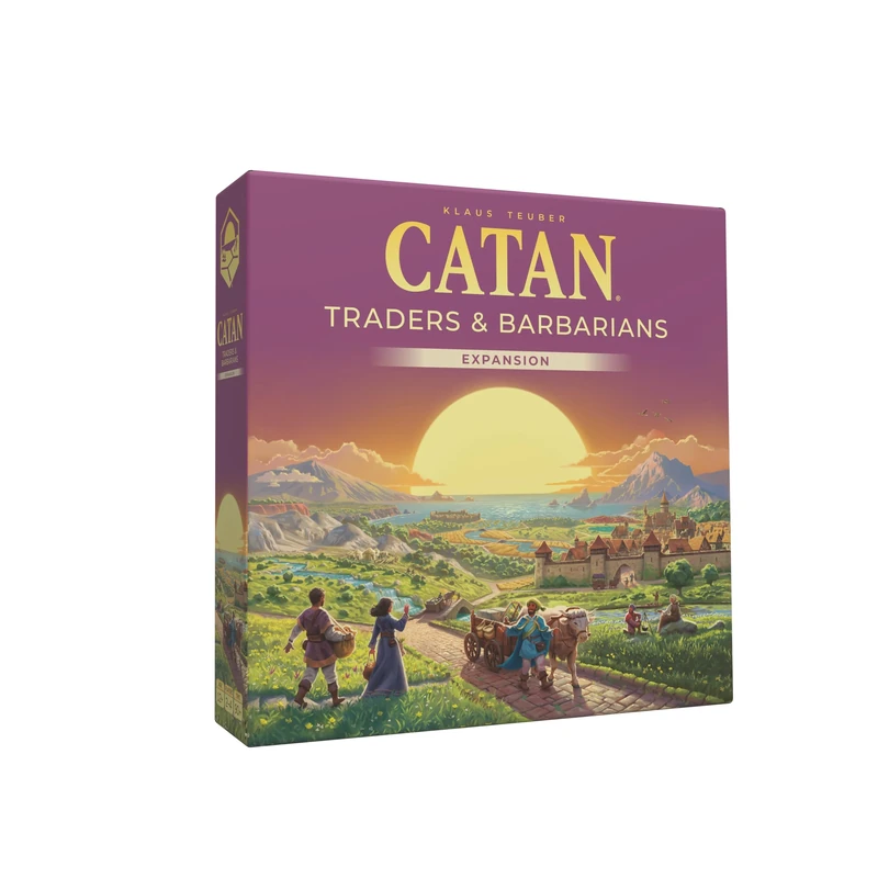 CATAN Traders & Barbarians Expansion 6th Edition | Board Game | Ages 12+ | 3-4 Players | 90 Minutes Playing Time