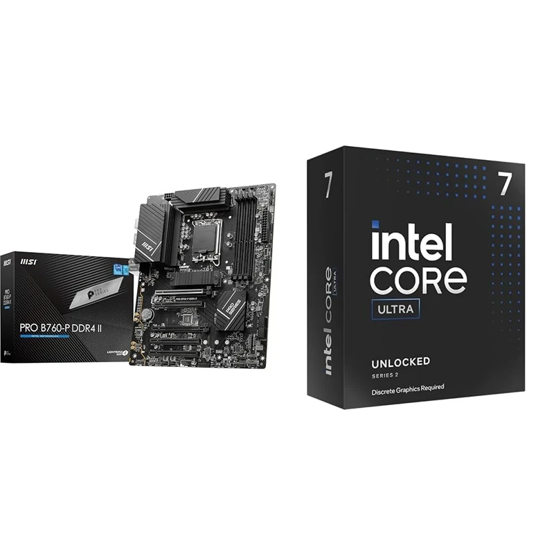PRO B760-P DDR4 II + Core Ultra 7 265KF