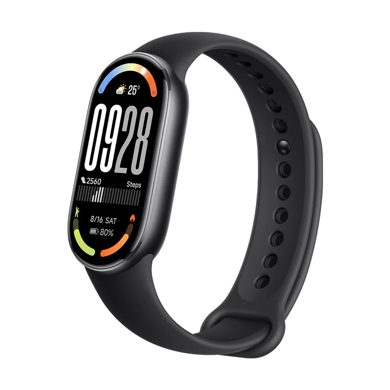 XIAOMI Smart Band 10 Fitness Tracker, 44mm AMOLED Display, 21Day Battery Life, 150 Sports Modes,Sleep Monitoring, 5ATM Waterproof, Compatible With Android and IOS – Midnight Black - Image 1