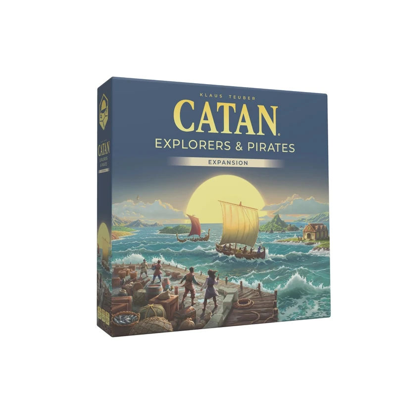 CATAN Explorers & Pirates Expansion 6th Edition | Board Game | Ages 12+ | 3-4 Players | 60 Minutes Playing Time