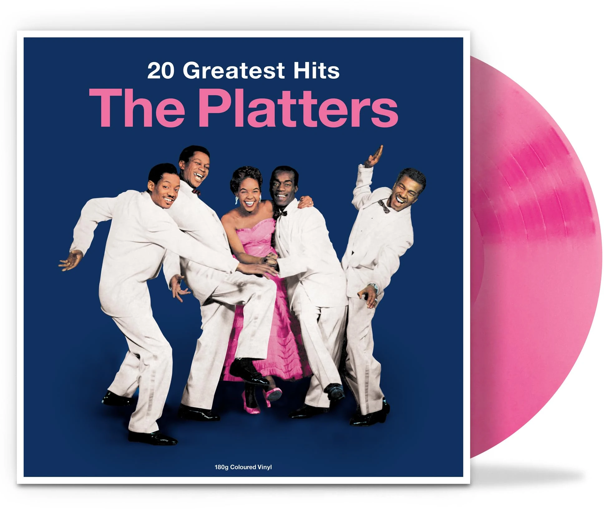 The Platters 20 Greatest Hits Pink Vinyl [VINYL]