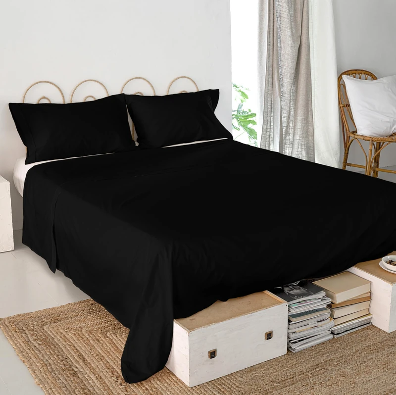 AlexandreHouse Basic Sabana 240 x 270 cm (Cama 150/160) Black - Image 1