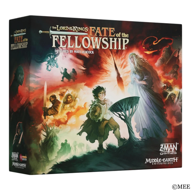 Z-Man Games | The Lord of The Rings: Fate of The Fellowship | Pandemic Styled Cooperative Board Game | Ages 14+ | 1-5 Players | 60-150 Minutes Playing Time