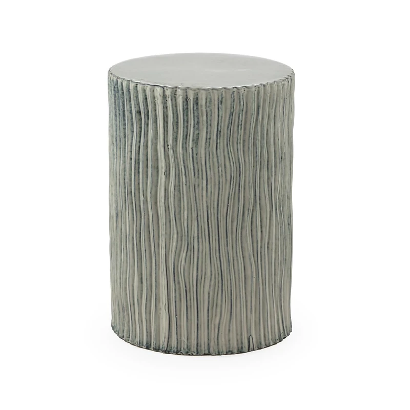 AlexandreHouse TABURETE 31X31X44.5 CERAMIC GREEN