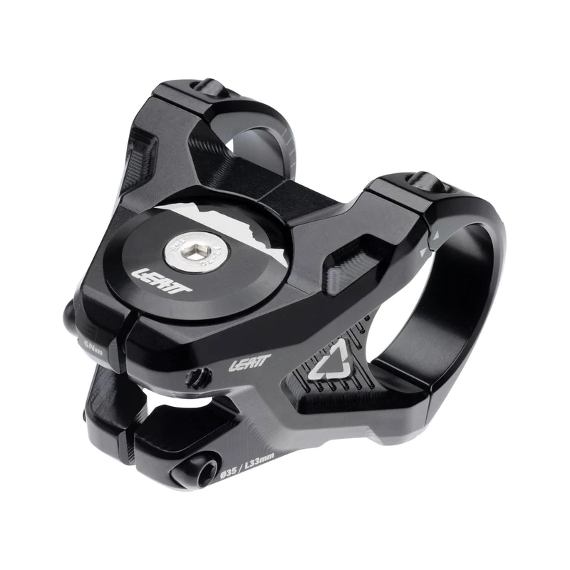 Leatt Unisex Adult 9025101420_6009556536838 MTB Stem Gravity 6.0 Black Size 50 mm