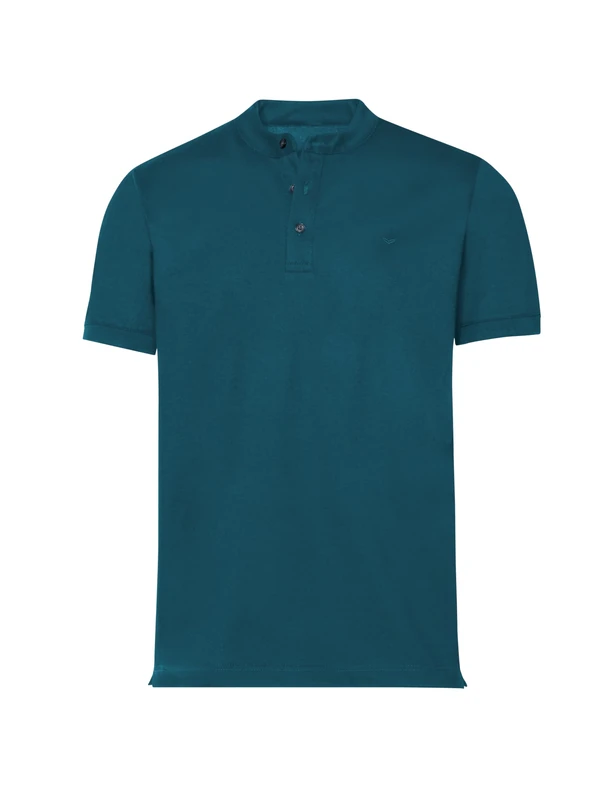 Trigema Men's 627204 Polo Shirt, Petrol, XL