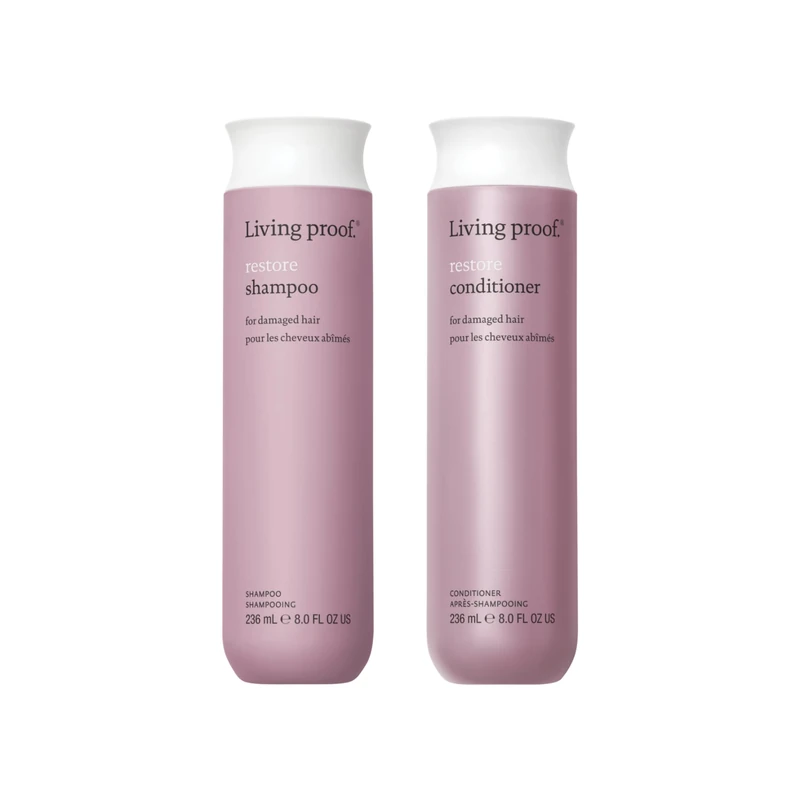 Living Proof Restore Shampoo & Conditioner Combination (236ml+236ml) duo-pack - Image 1