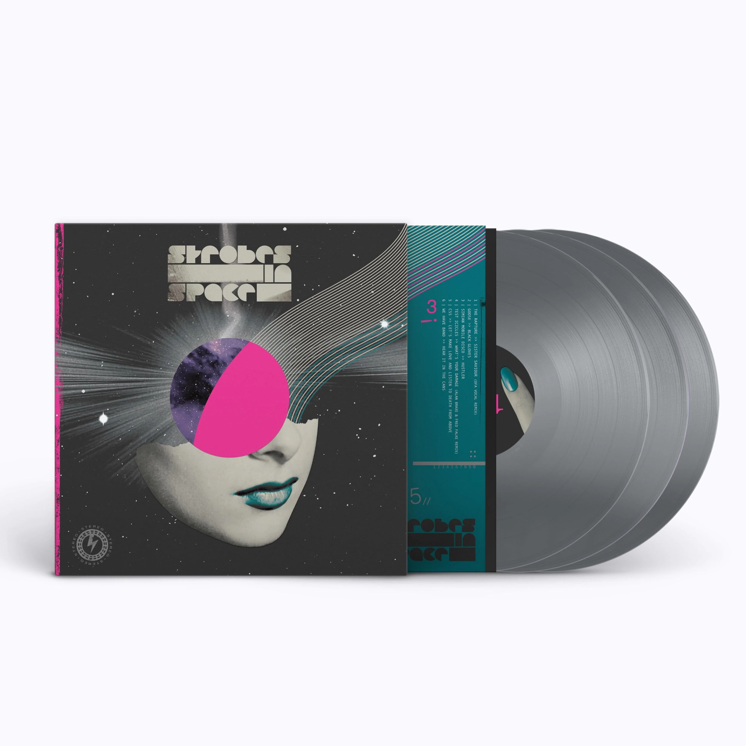 STROBES IN SPACE (INDIE SLEAZE, NU RAVE & FUTURE DISCO 2000-2009) (3LP COLOURED VINYL) [VINYL]