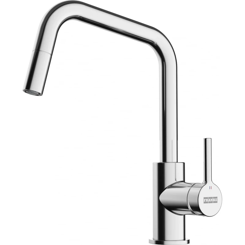 Franke Lina U Chrome Kitchen Tap with Pull Out Spout 115.0728.476