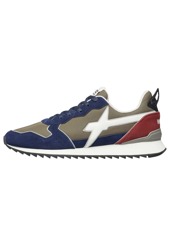 w6yz Jet-M, Men's Lace-Up Shoes, Navy-Military-Bone, EU 42 - UK 8, Navy Military Bone, 9 UK