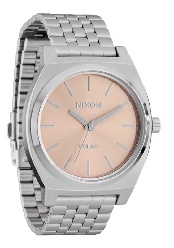 Nixon A1369-5332-00 Men's Analogue Watch with Stainless Steel Strap, Silver - Image 1
