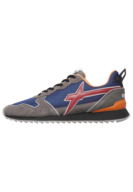 w6yz Jet-m, Men's Flat Oxford, Anthracite Navy Maroon, 44 EU, Anthracite Navy Garnet, 10 UK