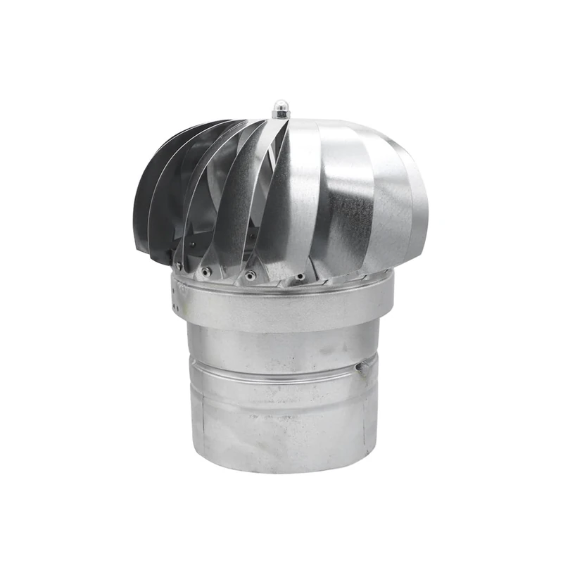 PIKAPPA 1310 Galvanised Round Base Wind Extractor for Ducts and Flues Diameter 150 mm