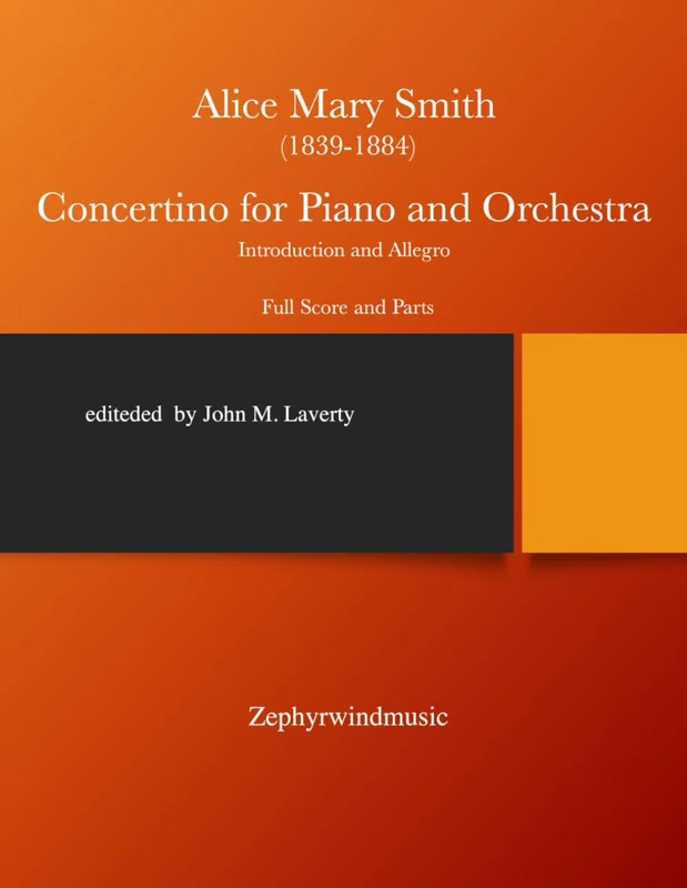 Concertino for Piano and Orchestra: Introduction and Allegro