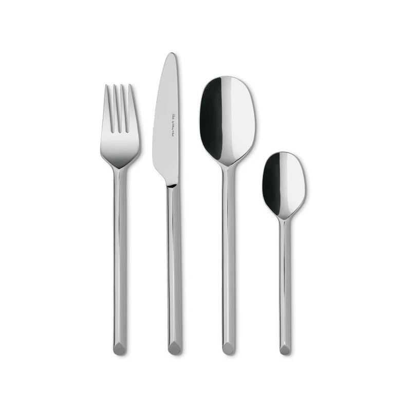 like. by Villeroy & Boch 19-5324-9040 Cutlery Set, Stainless Steel, Silver