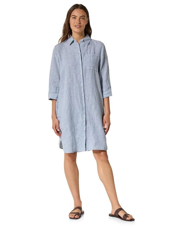 Cecil Women's B144328 Dress, Chambray Forever Blue, XL