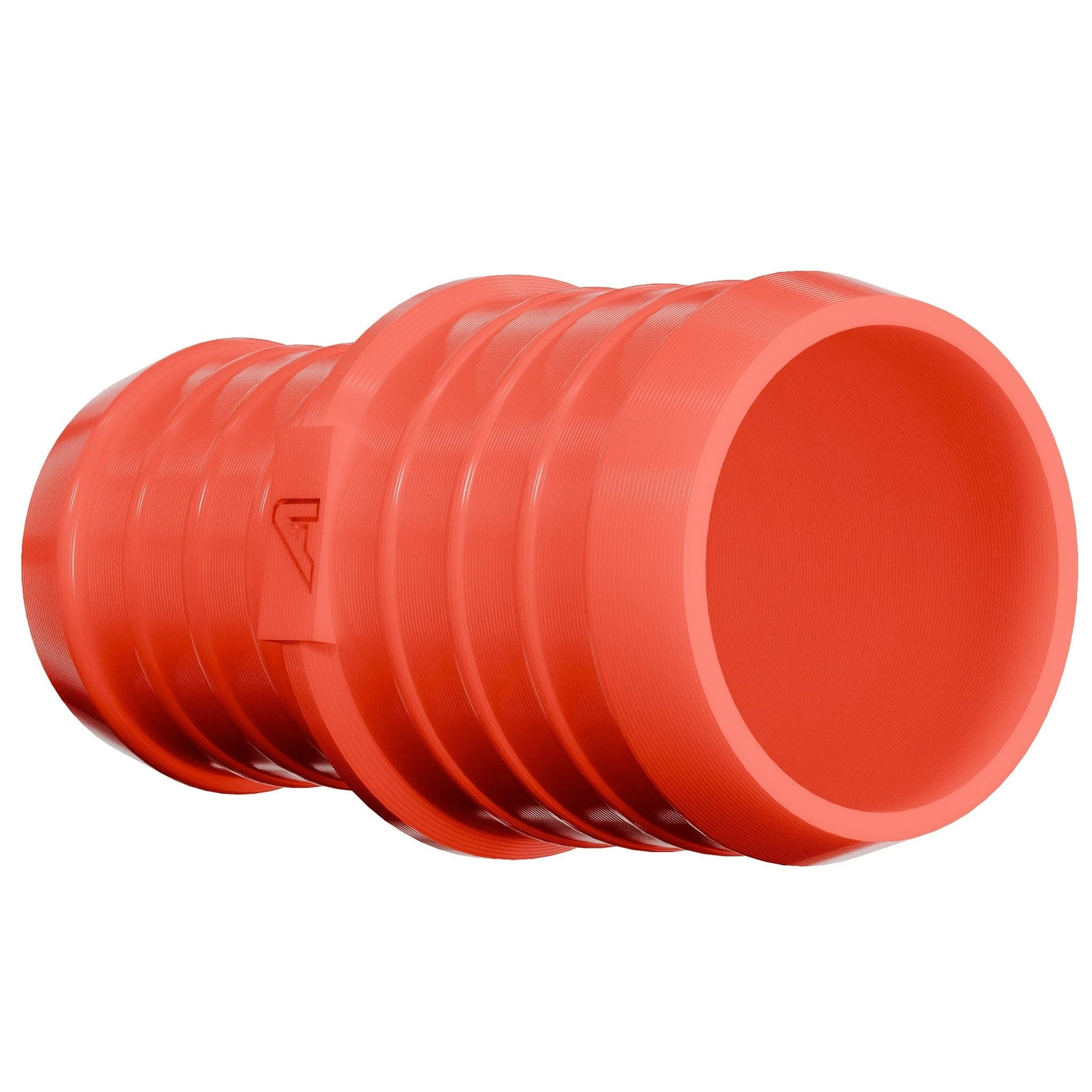 19mm > 16mm (3/4" > 5/8") Red Pipe Corrugated Reducing Joiner PVC Barbed Straight Tube Adapter Hose Reducer Fitting Coupling Adapter