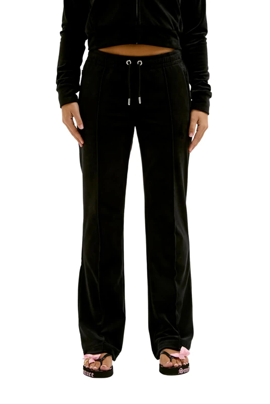 Velour Track Pant with Diamante Branding