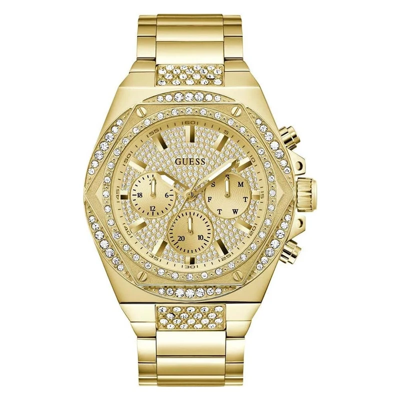 RELOJ GUESS - FURY Cuarzo / 5 ATM Color esfera: Champagne Tamaño de la caja: 47,00