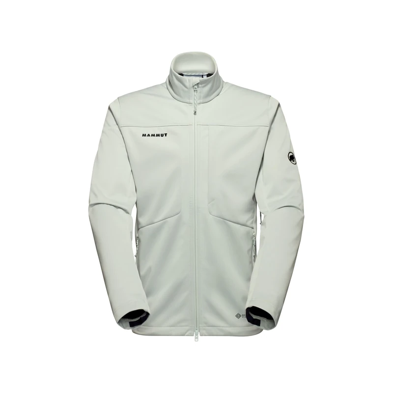 Mammut Ultimate VIII SO Jacket Men | Outdoor Softshell Clothing for Hiking | Silver Sage, XXL