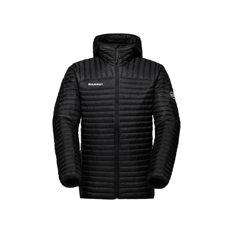 Mammut Broad Peak Light IN Hooded Jacket Men | Lightweight Outdoor Puffer Coat | Black, 3XL