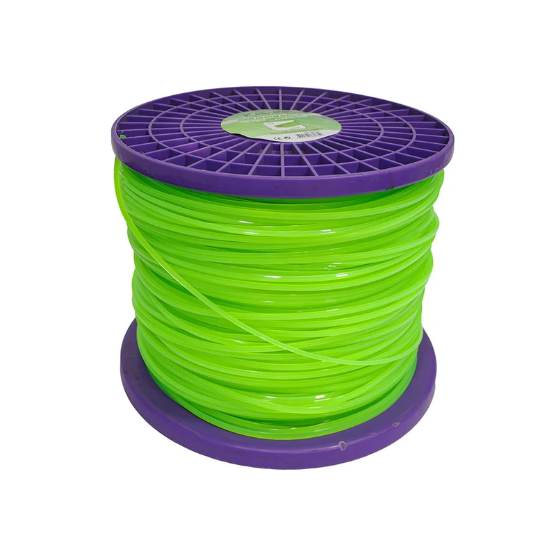 Nylon Thread for Square Brush Cutters 4 mm 10 kg Kawapower