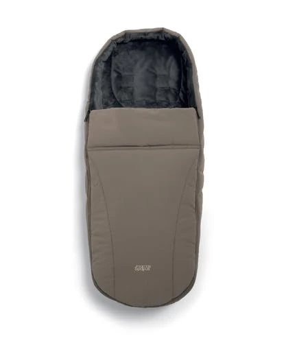 Mamas & Papas Ocarro Cold Weather Footmuff with Cosy Soft Fleece Lining, Water Resistant, Multi-Position, Café