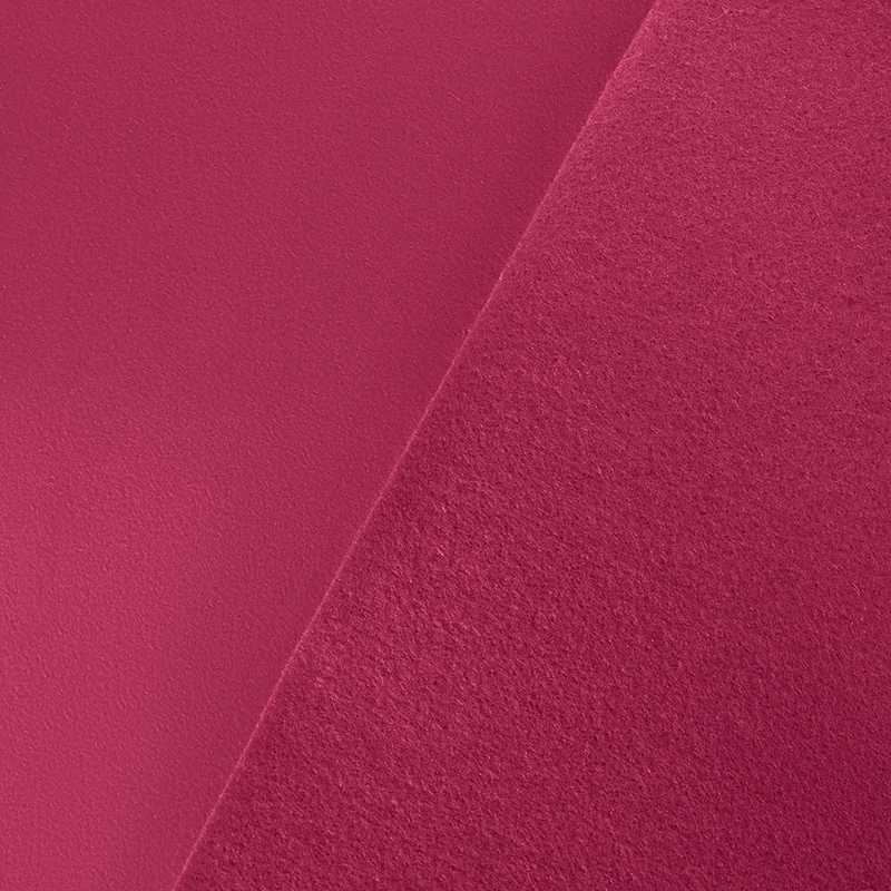 Oscar and Ivy Wool Blend Craft Felt Fabric 5 Metres 500cm x 90cm (Bright Pink)