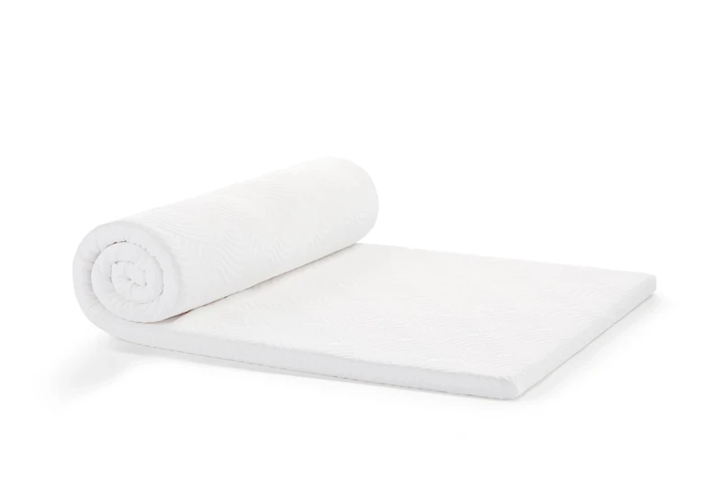 TEMPUR EASE Mattress Topper King 150 x 200 cm, 3cm Thick, Conforming Mattress Topper, Washable Cover, White