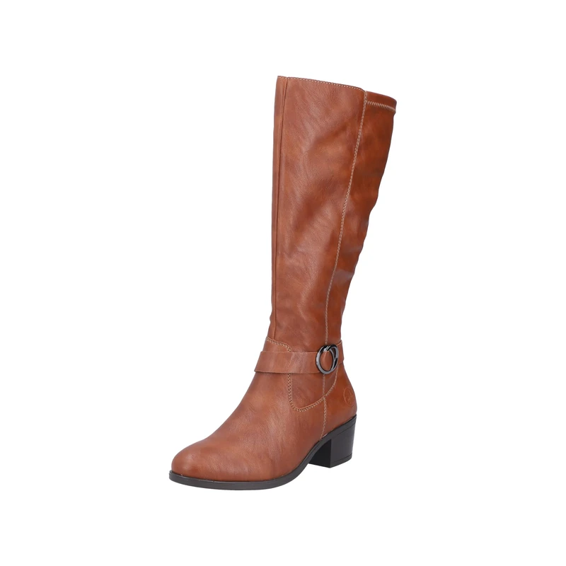 Rieker Women's 73990 High Boots, Brown 22, 8 UK
