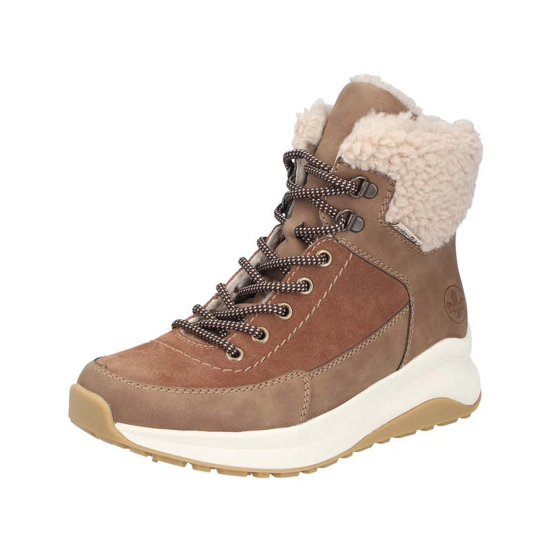 Rieker Women's Z0920 Lace-Up Boots, Brown, 42 EU, brown, 8 UK