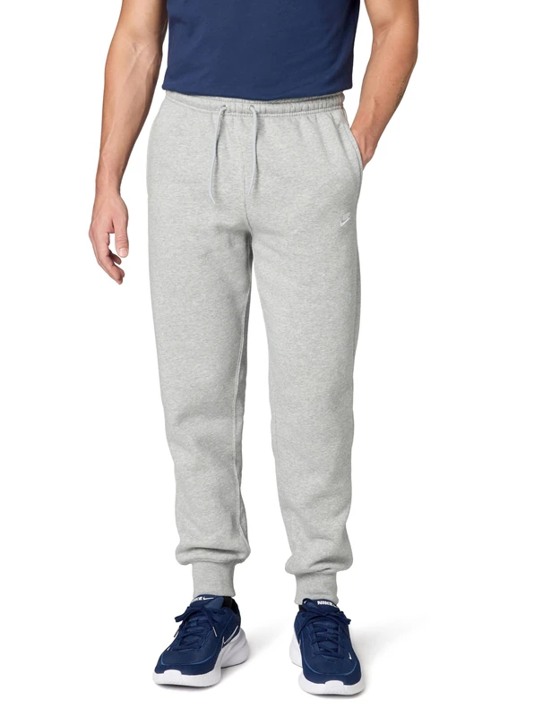 Nike Men's Club Bb Jogger, Dk Grey Heather/Lt Smoke Grey/, XL