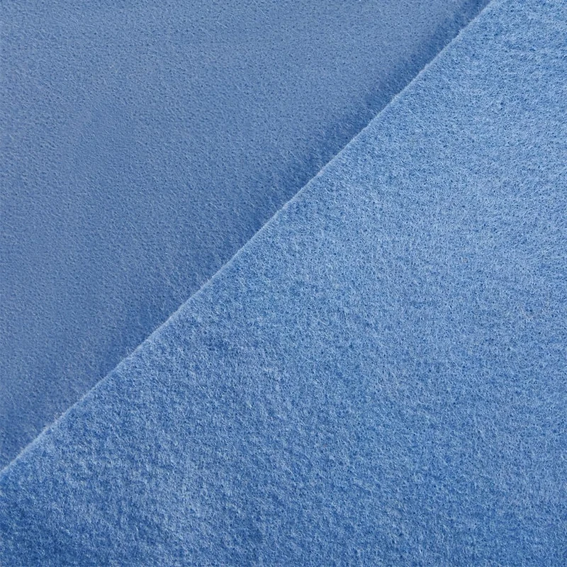 Oscar and Ivy Wool Blend Craft Felt Fabric 5 Metres 500cm x 90cm (Light Blue)