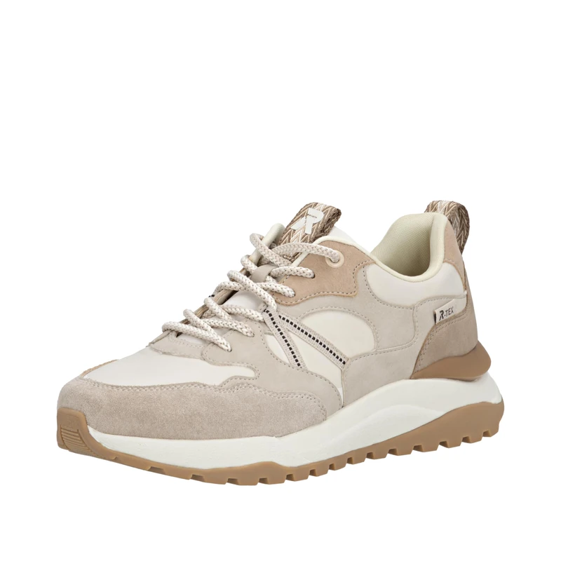 Rieker Women's W2501 Low Trainers, White, 40 EU, White, 6.5 UK