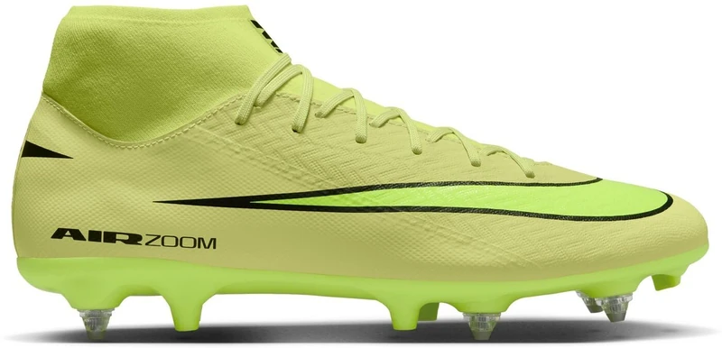 Nike Men's Zm Superfly 10 Acad Sg-Pro Ac Football Shoe, Limelight/Volt/Hyper Crimson, 9.5 UK