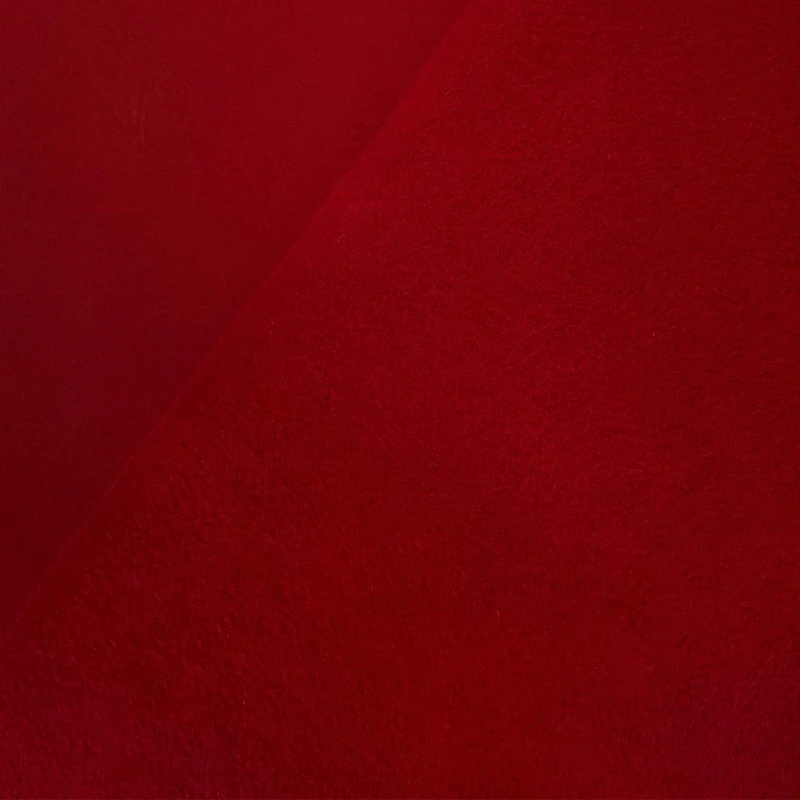 OSCAR AND IVY Felt Fabric, RED, 5 Metre 500cm x 90cm Pre Cut