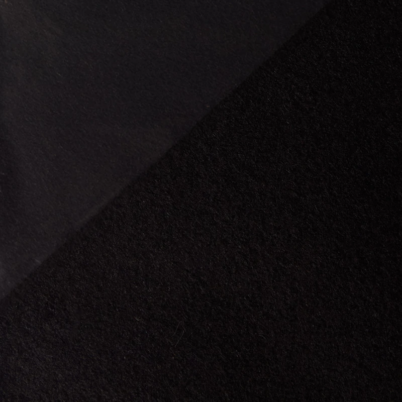 Oscar and Ivy Wool Blend Craft Felt Fabric 5 Metres 500cm x 90cm (Black)