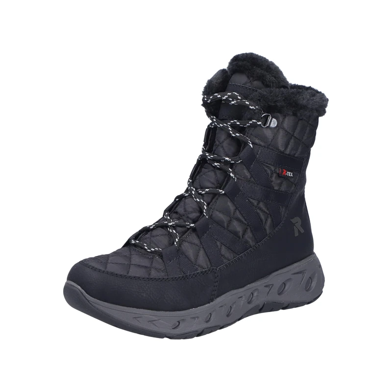 Rieker Women's M6540 Short Boots, Black, 9 UK