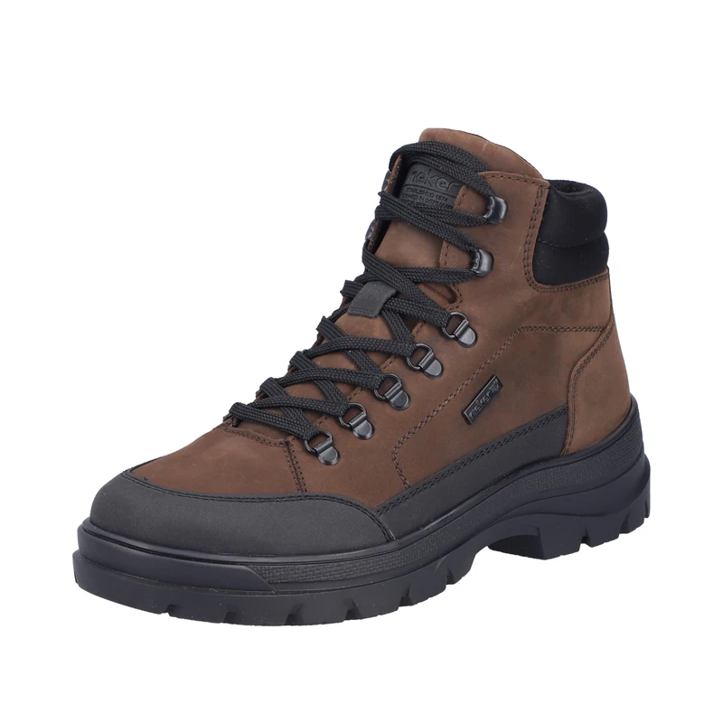 Rieker Men's F5411 Lace-Up Boots, Brown, 44 EU, brown, 9.5 UK