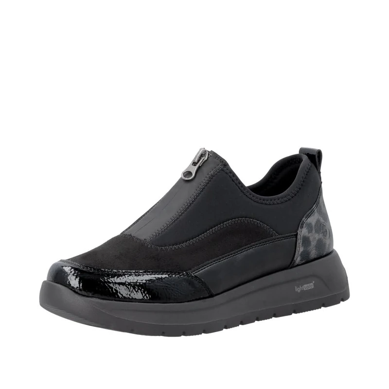 Remonte Women's D2V01 Low Trainers, Black 04, 3.5 UK