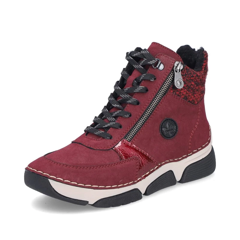 Rieker Women's Classic Ankle Boots 45960, Women's Ankle Boots, Red 35, 5 UK