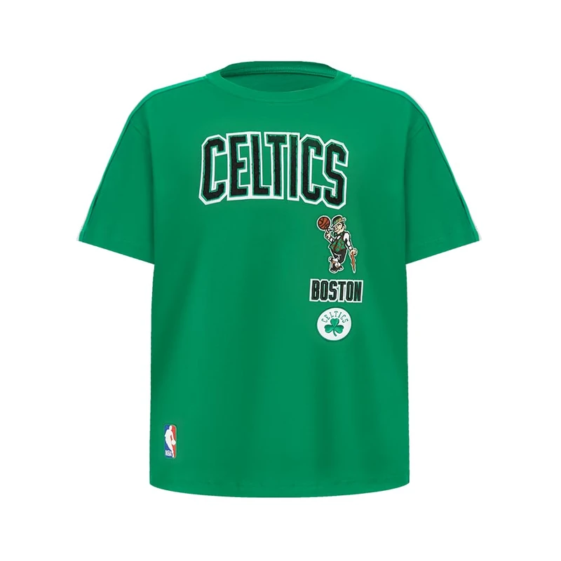 Pro Standard Big Boys NBA Boston Celtics Retro Classics Taping Tee Kelly Green S